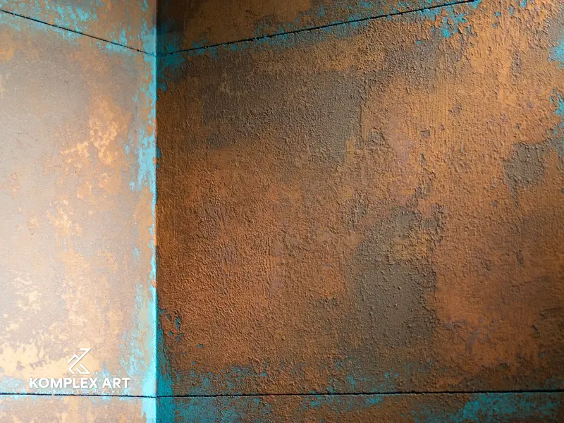 Efekt rdzy Komplex Art – realizacja 4