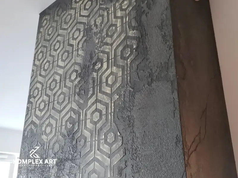 Efekt szablonów Komplex Art – realizacja 3