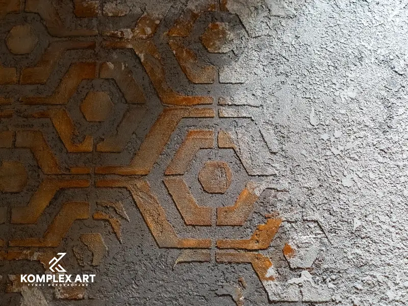Efekt szablonów Komplex Art – realizacja 5